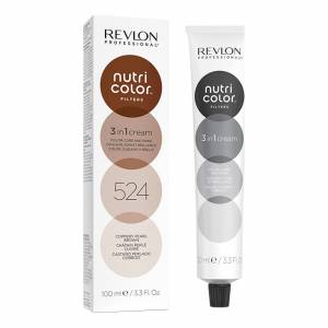 Revlon Nutri Color Filters: Тонирующий крем-бальзам для волос № 524 Коричневый Медно-Перламутровый, 100 мл