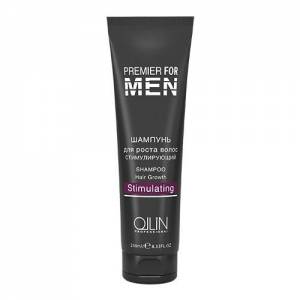 Ollin Professional Premier for Men: Шампунь для роста волос стимулирующий (Shampoo Hair Growth Stimulating), 250 мл