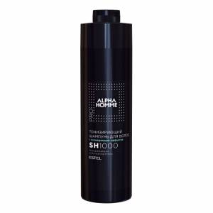 Estel Alpha Homme Pro Care: Тонизирующий шампунь для волос с охлаждающим эффектом, 1000 мл