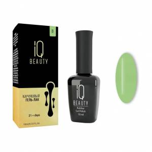 IQ Beauty: Гель-лак для ногтей каучуковый #120 Bloom (Rubber gel polish), 10 мл