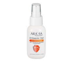 Aravia Professional: Гель-антисептик для рук с экстрактом шиповника и аллантоином Gel Antiseptic, 50 мл