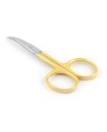 Metzger: Ножницы для ногтей изогнутые позолоченные (NS-1/3-HG(CVD))