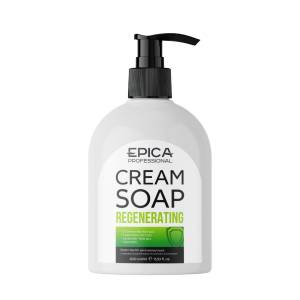 Epica Cream Soap Regenerating: Крем-мыло регенерирующее с комплексом цветочных экстрактов и аллантоином, 400 мл