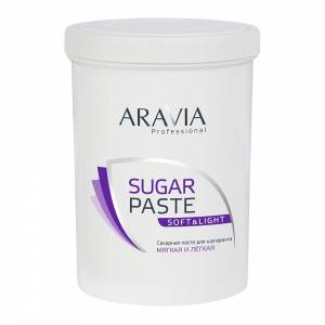 Aravia Professional: Сахарная паста для депиляции "Мягкая и легкая" мягкой консистенции