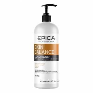 Epica Skin Balance: Кондиционер, регулирующий работу сальных желез с экстрактом кипрея, солями цинка и бетаином, 1000 мл