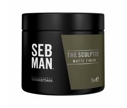 Seb Man: Минеральная глина для укладки волос (The Sculptor Matte Clay), 75 мл