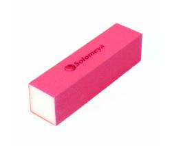 Solomeya: Блок-шлифовщик для ногтей розовый (Pink Sanding Block 1734)