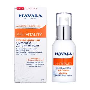 Mavala Skin Vitality: Стимулирующая Сыворотка для сияния кожи (Skin Vitality Vitalizing Healthy Glow Serum), 30 мл