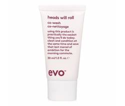 Evo: Ко-вошинг для вьющихся и кудрявых волосy "Головокружительный" (Heads Will Roll Co-Wash), 30 мл