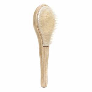 Michel Mercier Wooden: Щетка деревянная для тонких волос (Detangling Brush For Fine Hair), 1 шт