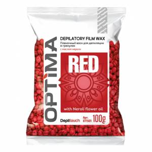 Depiltouch Optima: Пленочный воск для депиляции в гранулах «RED», 100 гр