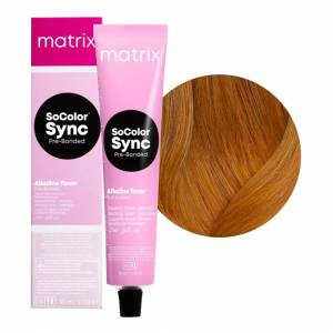 Matrix Color Sync: Краска для волос Я 8BC светлый блондин коричневый медный (8.34), 90 мл