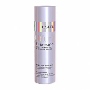 Estel Otium Diamond: Блеск-бальзам для гладкости и блеска волос Эстель Отиум, 200 мл