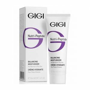 GiGi Nutri-Peptide: Пептидный балансирующий крем для жирной кожи (Balancing Moisturizer for Oily Skin), 50 мл