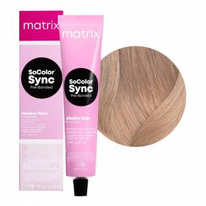 Matrix Color Sync: Краска для волос 9GV очень светлый блондин золотистый перламутровый (9.32), 90 мл