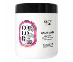 Bouticle Glow Lab Color: Бальзам-маска для окрашенных волос с экстрактом брусники (Color Balm-Mask Double Keratin), 1000 мл