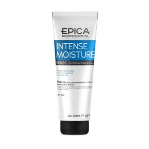 Epica Intense Moisture: Маска для увлажнения и питания сухих волос маслами хлопка, какао и экстрактом зародышей пшеницы, 250 мл