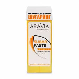 Aravia Professional: Сахарная паста для депиляции в картридже "Медовая" очень мягкой консистенции, 150 гр