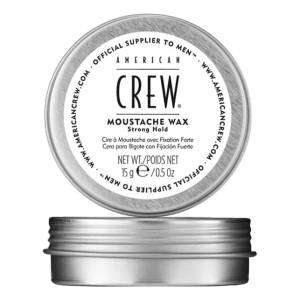 American Crew: Стойкий воск для усов сильной фиксации для укладки и питания волос на лице (Moustache wax), 15 гр