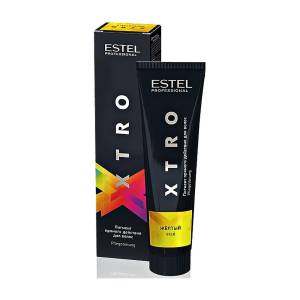 Estel XTRO: Пигмент прямого действия для волос ESTEL XTRO желтый, 60 мл