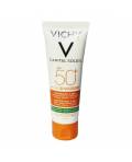 Vichy Capital Soleil: Матирующий уход для проблемной кожи 3-В-1 SPF50+ Виши Кэпитал Солейл, 50 мл