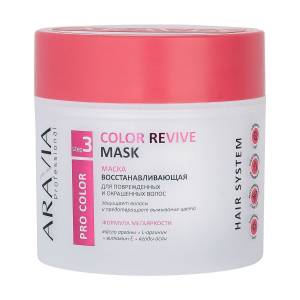 Aravia Professional: Маска восстанавливающая для поврежденных и окрашенных волос (Color Revive Mask), 300 мл