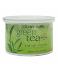 Clean & Easy: Воск "Зеленый чай" с алоэ (бикини), 390 мл