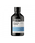 L’Oreal Professionnel Chroma Creme: Шампунь-крем с синим пигментом для нейтрализации оранжевого оттенка русых и светло-коричневых волос, 300 мл