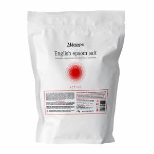 Marespa: Английская соль для ванн с розмарином и мятой (English epsom salt Rosemary & Mint), 4000 гр