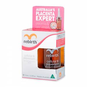 Rebirth: Сыворотка от морщин с экстрактом плаценты и пчелиным ядом (Cellular B Plavenom Placenta & Bee Venom Serum maximum gift set), 10 мл