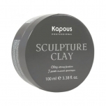 Kapous Styling: Глина для укладки волос нормальной фиксации "Sculpture Clay", 100 мл