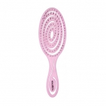 Solomeya: Подвижная био-расческа для волос Светло-розовая (Detangling Bio Hair Brush Light pink), 1 шт