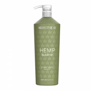 Selective Professional Hemp Sublime: Увлажняющий шампунь для сухих и поврежденных волос (Ultimate Luxury Shampoo), 1000 мл