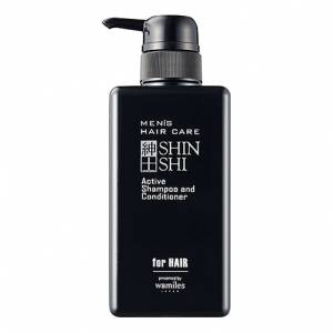 Otome Shinshi Men's Care: Тонизирующий шампунь-кондиционер (Active Shampoo "Shinshi"), 500 мл