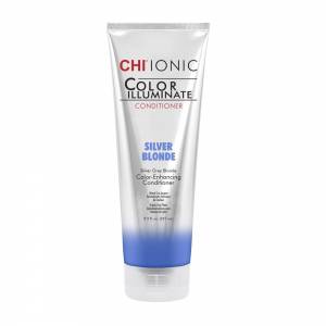 CHI Ionic Color Illuminate: Кондиционер оттеночный Серебристый блондин (Silver Blonde Color–Enhancing Conditioner), 251 мл