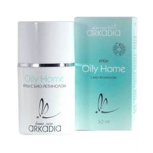 Arkadia Oily Home: Крем с био-ретинолом, 50 мл