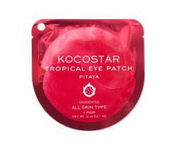 Kocostar: Гидрогелевые патчи для глаз Тропические фрукты Питахайя (Tropical Eye Patch Pitaya Single), 2 шт
