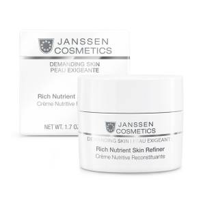Janssen Cosmetics Demanding Skin: Обогащенный дневной питательный крем SPF 15 (Rich Nutrient Skin Refiner), 50 мл