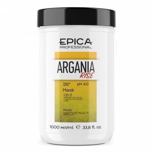 Epica Argania Rise Organic: Маска для придания блеска с маслом арганы, 1000 мл