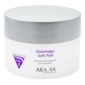 Aravia Professional: Мягкий крем-гоммаж для массажа (Gommage - Soft Peel), 150 мл