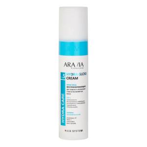 Aravia Professional: Крем-уход восстанавливающий для глубокого увлажнения сухих, обезвоженных волос (Hydra Gloss Cream), 250 мл