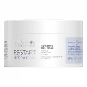 Revlon Restart Hydration: Интенсивно увлажняющая маска для волос (Moisture Rich Mask), 250 мл