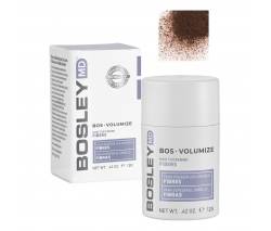 Bosley MD Bos Volumize: Волокна кератиновые - средне-коричневые (Hair Thickening Fibers), 12 гр