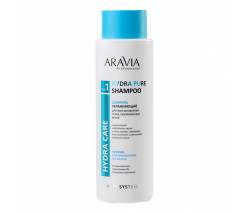 Aravia Professional: Шампунь увлажняющий для восстановления сухих обезвоженных волос (Hydra Pure Shampoo), 400 мл