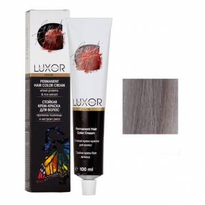 Luxor Color: Крем-краска для волос 9.12 Очень светлый блондин пепельный фиолетовыйй, 100 мл