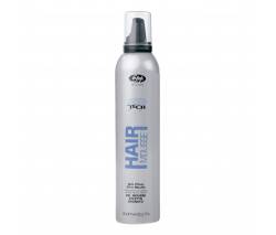 Lisap Milano High Tech: Мусс-гель для укладки для создания эффекта "мокрых волос" (Hair Gel Mousse Wet Effect), 300 мл