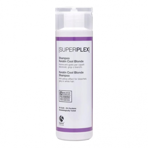 Barex Italiana Superplex: Шампунь для придания холодного оттенка (Keratin Cool Blond Shampoo)
