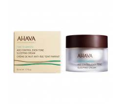 Ahava Time to smooth: Антивозрастной ночной крем для выравнивания цвета кожи, 50 мл