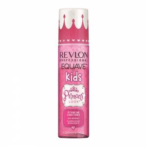 Revlon Equave Kids: Двухфазный кондиционер для детей с блестками (Princess Look Detangling Conditioner), 200 мл