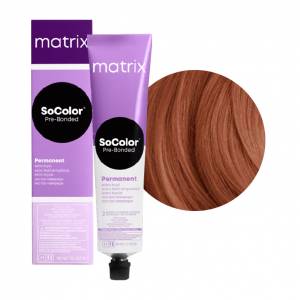 Matrix Socolor.beauty Extra.Coverage: Краска для волос 506BC темный блондин коричнево-медный 100% покрытие седины (506.54), 90 мл